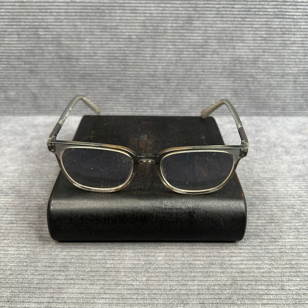 Dragon DR2007 020 Grey Rectangular Y2k Eyeglasses Frames 52-18-145